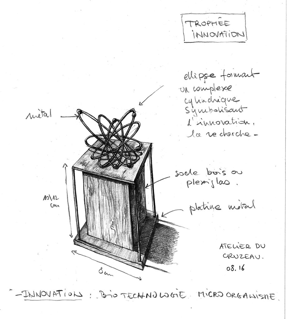 esquisse trophée innovation 2