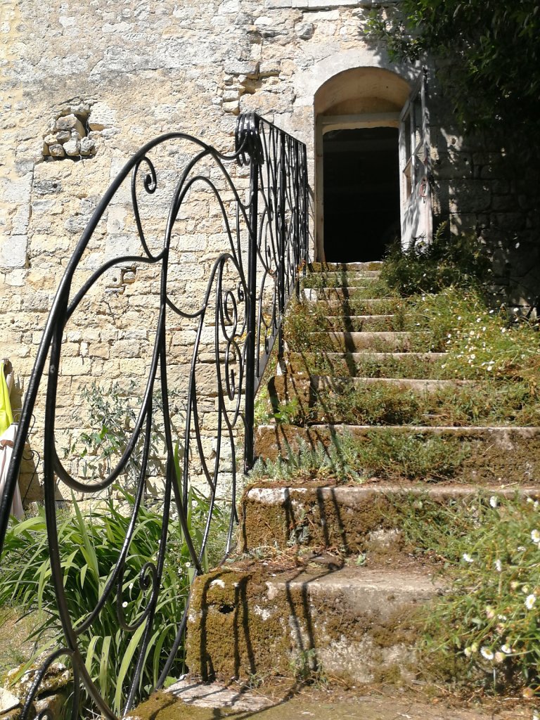 Bassac, réalisation d'un garde-corps