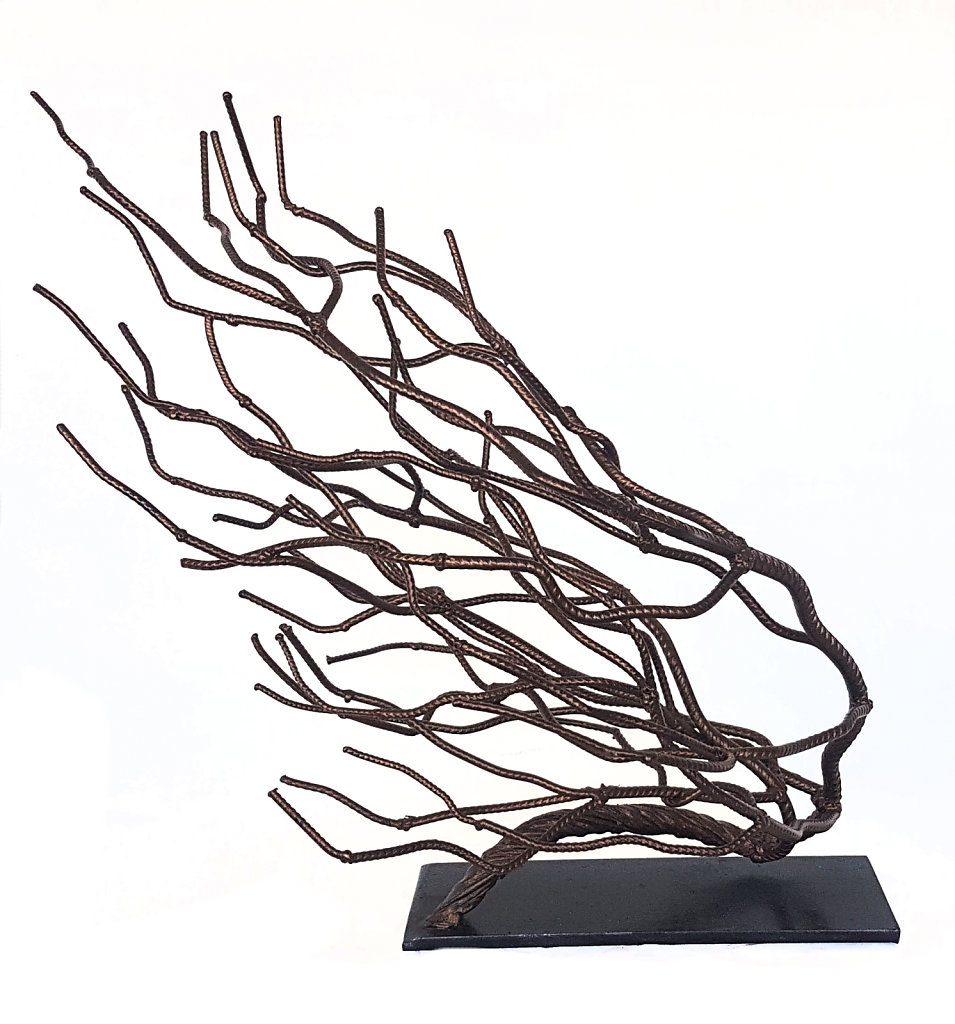 Branche aspect bronze